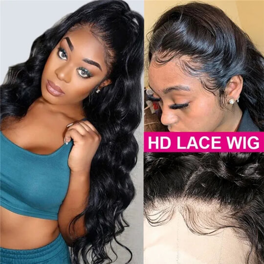 hd lace body wave wig