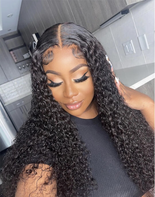 jerry curly HD lace wig