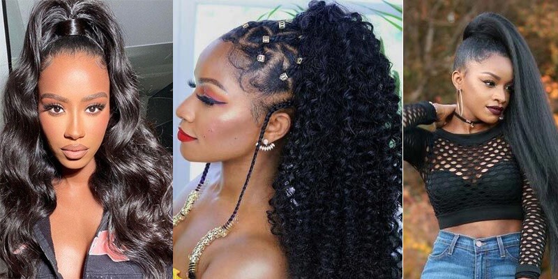 How To Do High Ponytail With Weave