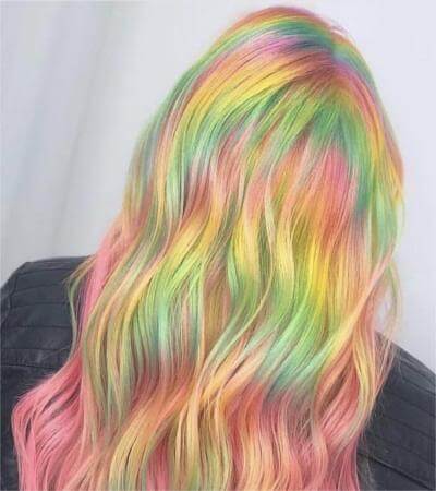 Rainbow Sherbet Hair