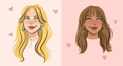 The Difference Between Curtain Bangs And Bottleneck Bangs