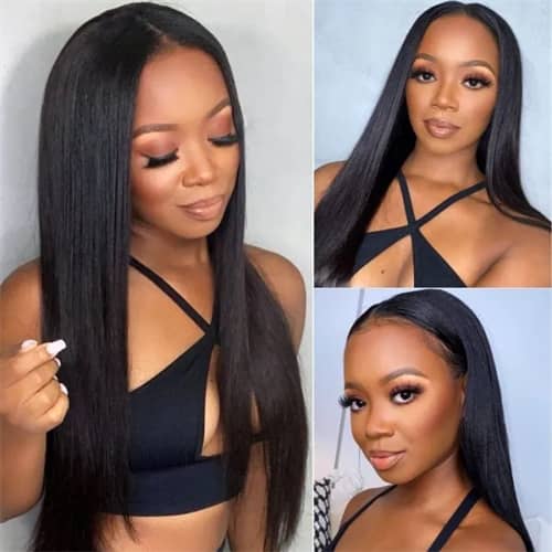 V Part Wig
