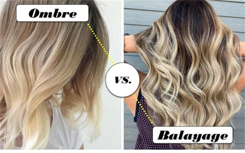 Balayage Vs Ombre