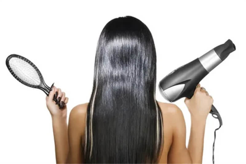 dry your wig completely before sleeping