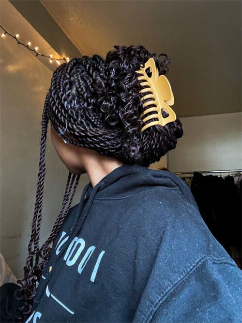  Claw Clip Hairstyles For Long Thick Hair