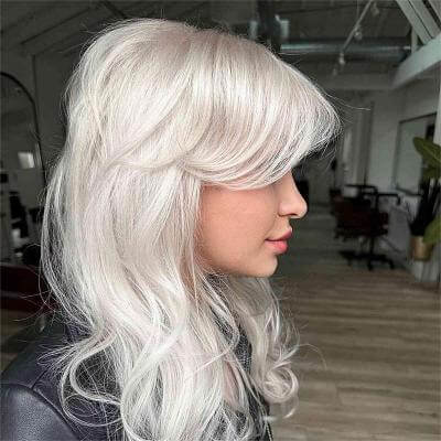 Ash Blonde VS Platinum Blonde Hair Color-Julia Human Hair Blog ...