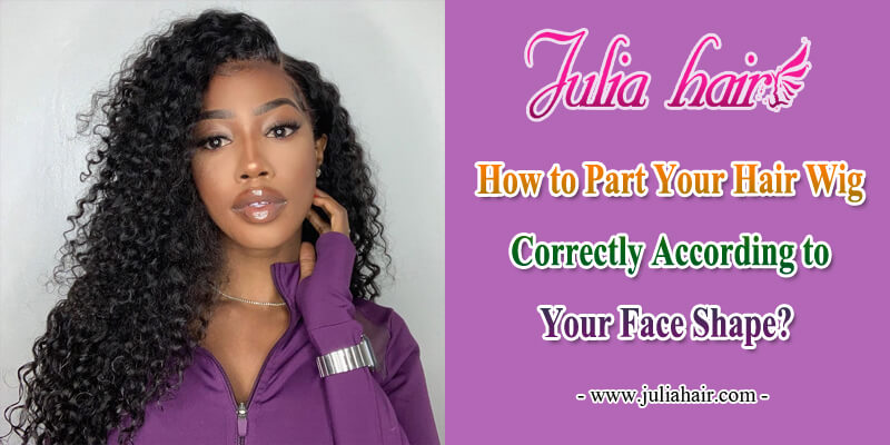 part your wig correctly