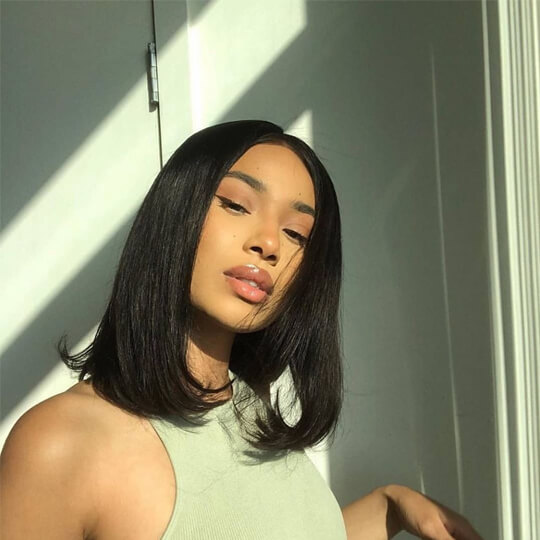 short bob lace wig