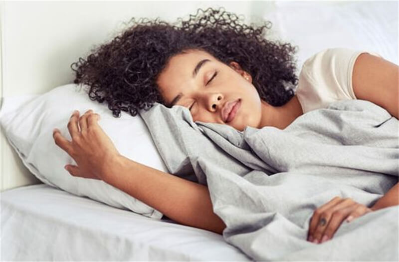 sleep on a silk pillow