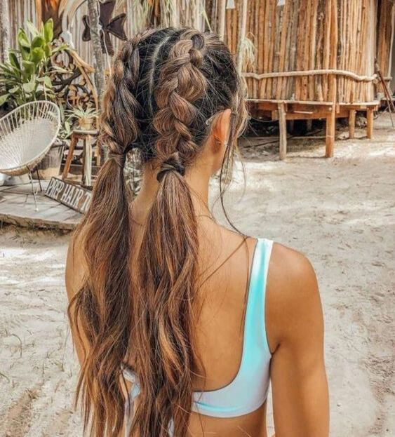 two braids