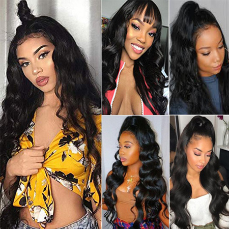 360 lace front wig