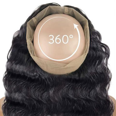 360 lace frontal