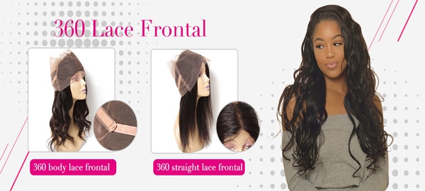 360 lace frontals