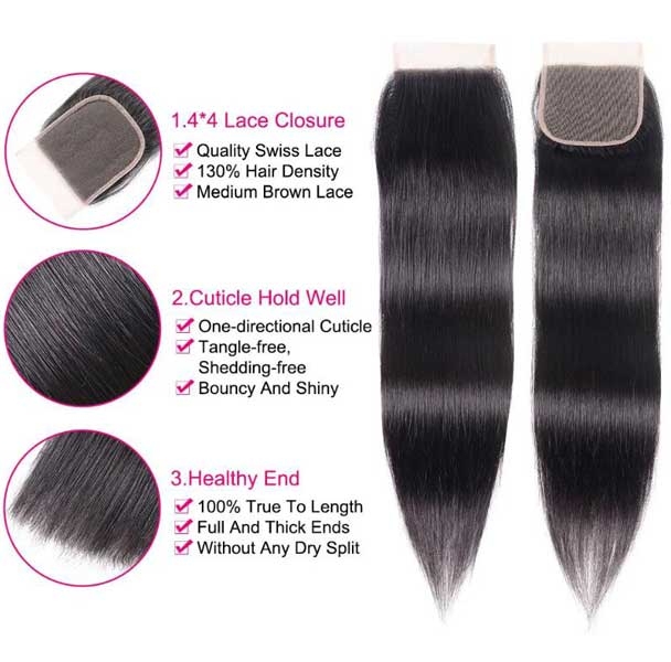 7A lace closure