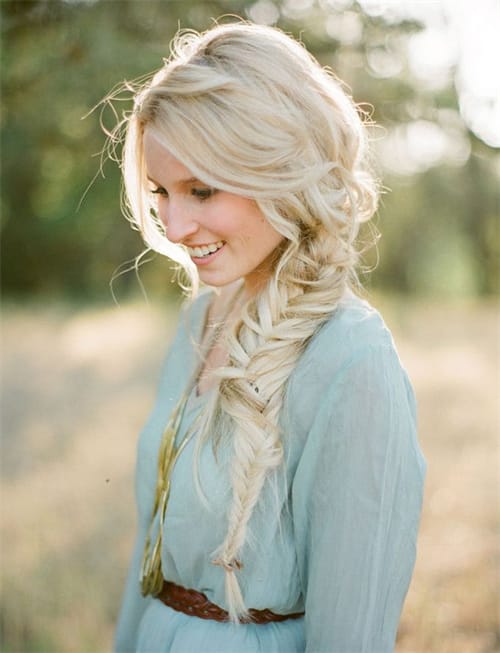 Side Fishtail Braid