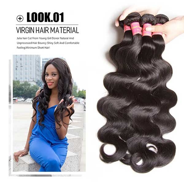 body wave human hair bundles
