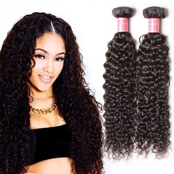Brazilian curly hair bundles