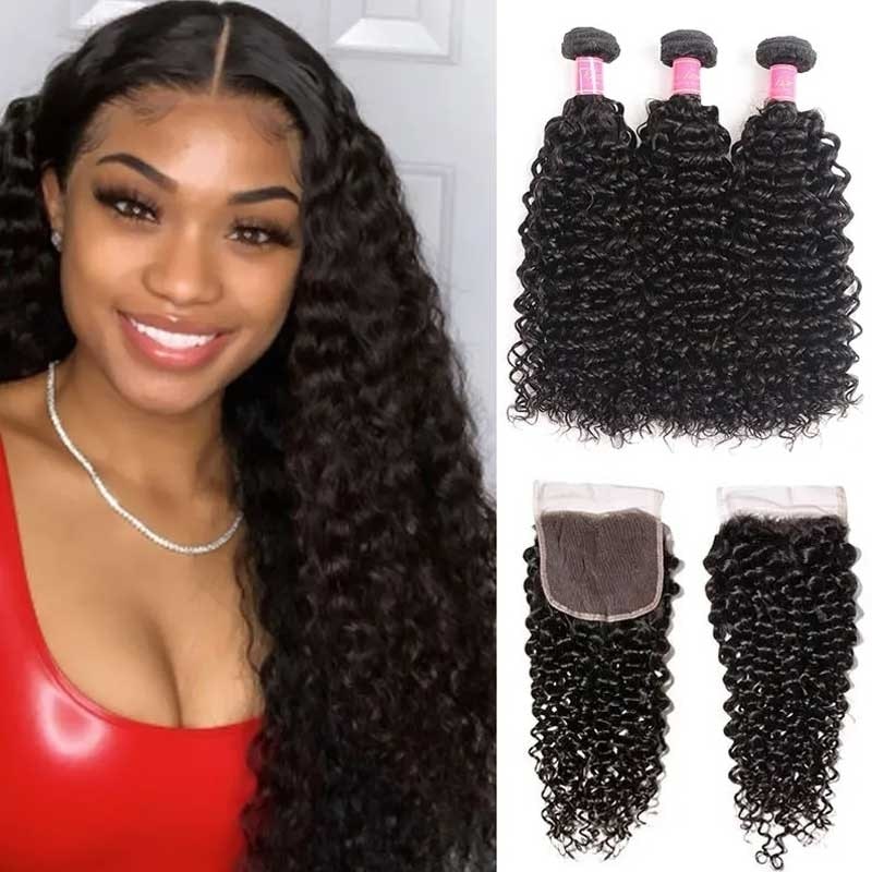 curly lace closure