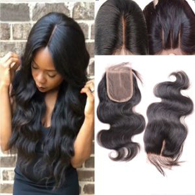 human hair lace closure 