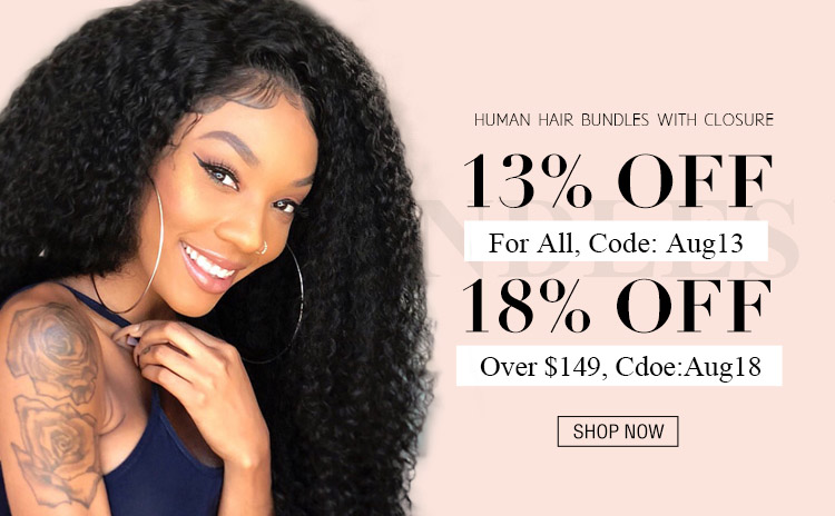 hair bundles with closures discount