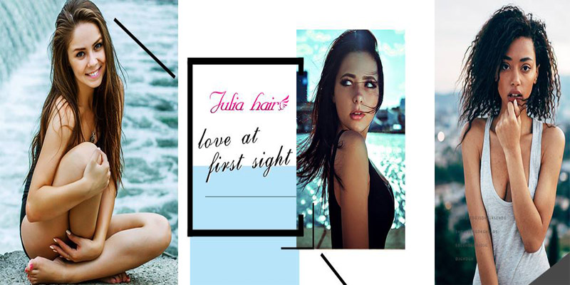 julia virgin human hair