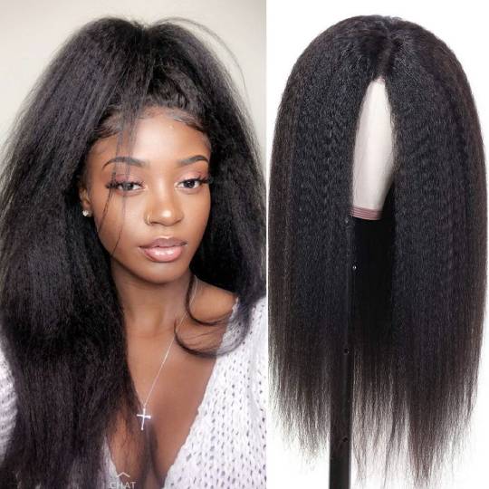 kinky straight wig