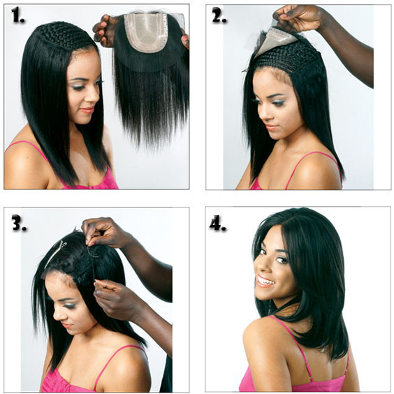 lace closure install steps