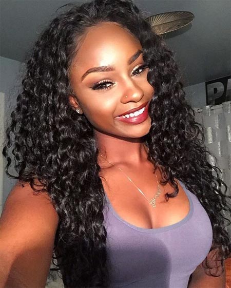 loose deep wave hair