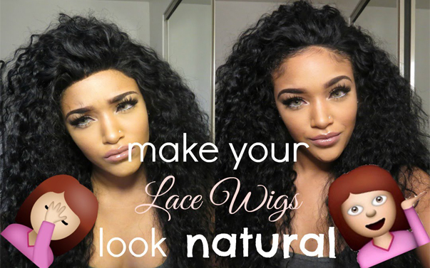 make human hair wigs look natural