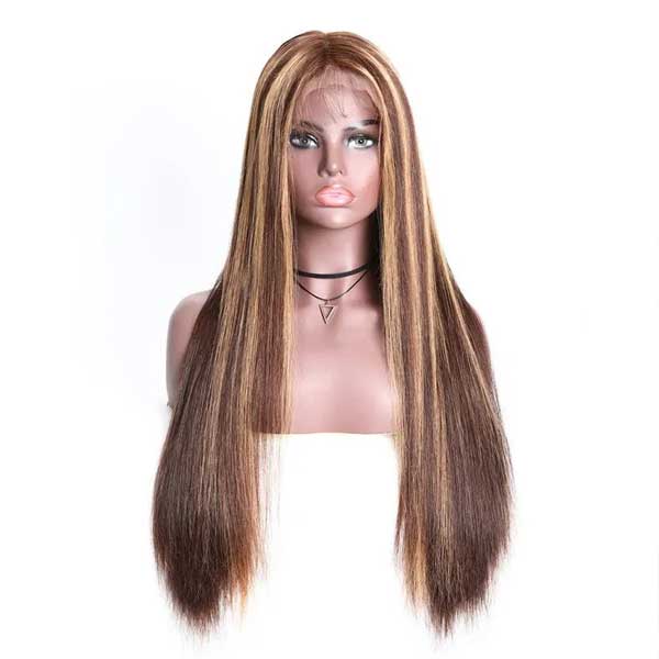 ombre highlight lace wig