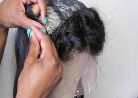 sew-in hair weave