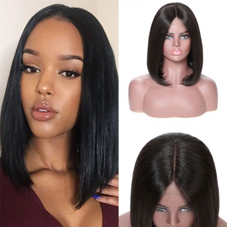 short straight bob wig