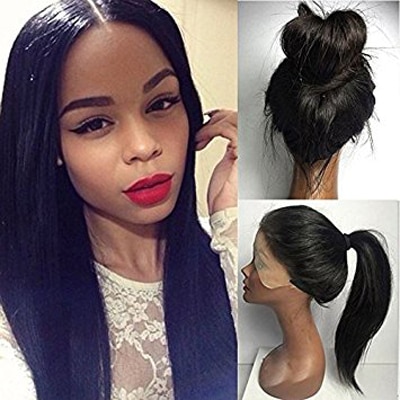 straight hair lace frontal wig