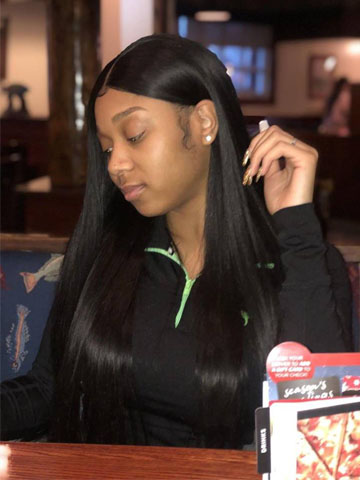 straight human hair wigs