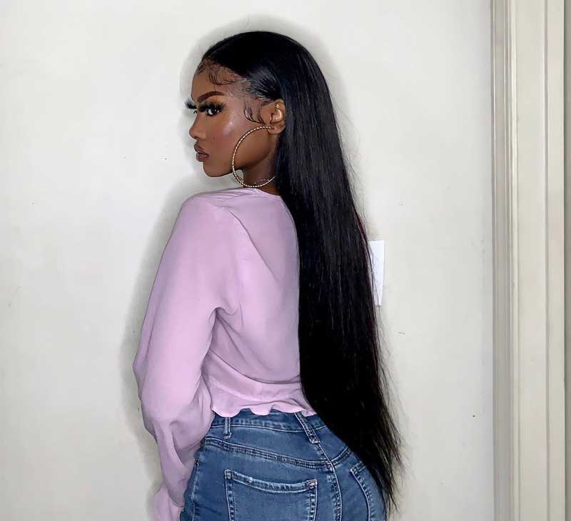 straight wave lace closure