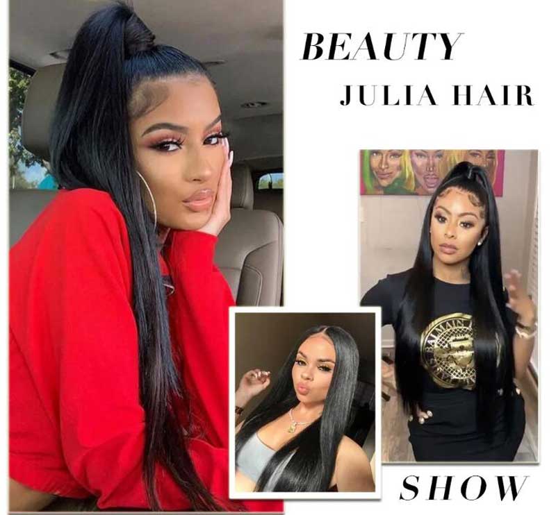straight wave hair wig