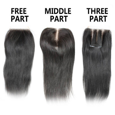 three lace closure