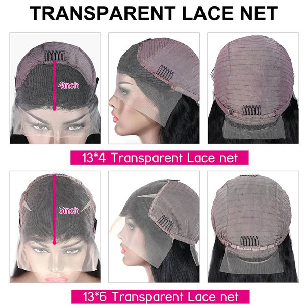 transparent lace wig cap constructure