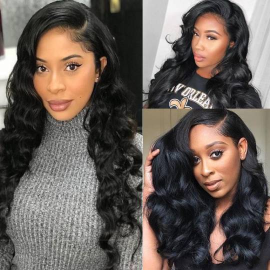 v part body wave wig