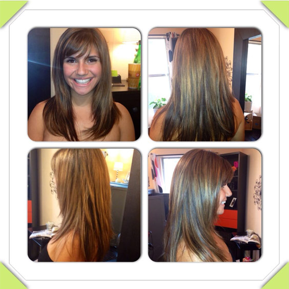 wear tape-in hair-extensions