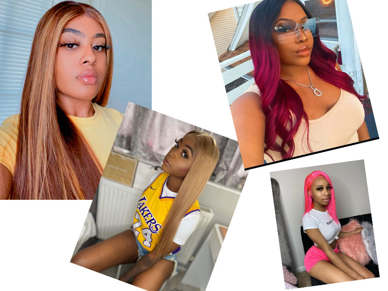 colored wigs