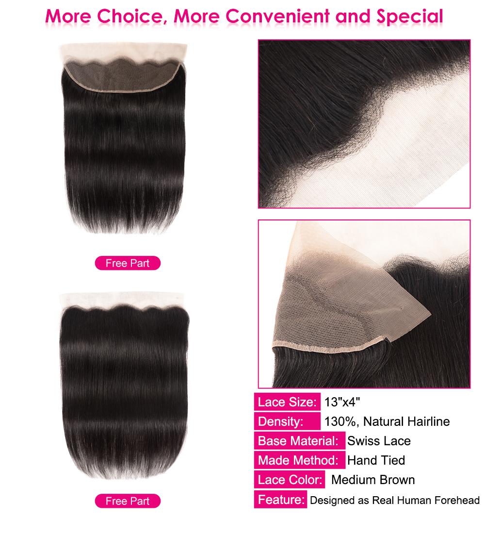 Julia 3Pcs Straight Human Hair Weave Bundles Silky Straight Soft 100% Human Hair