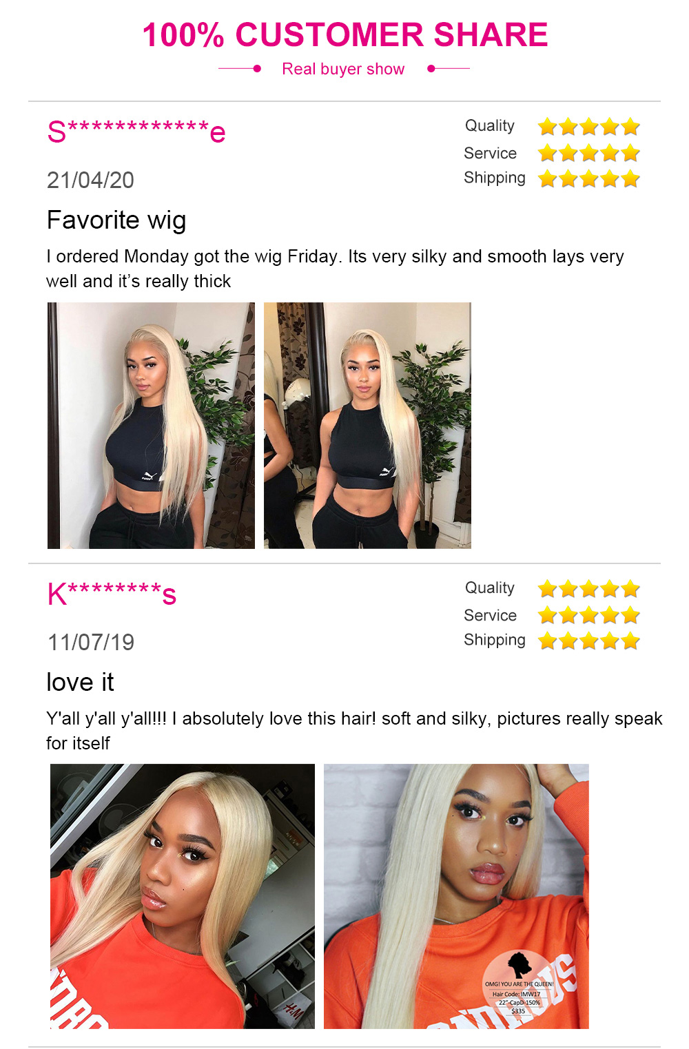Julia Hair Transparent 13x4 Lace Frontal Blonde Straight Human Hair Wigs Pre Plucked 10A Virgin Human Hair Wig With Baby Hair
