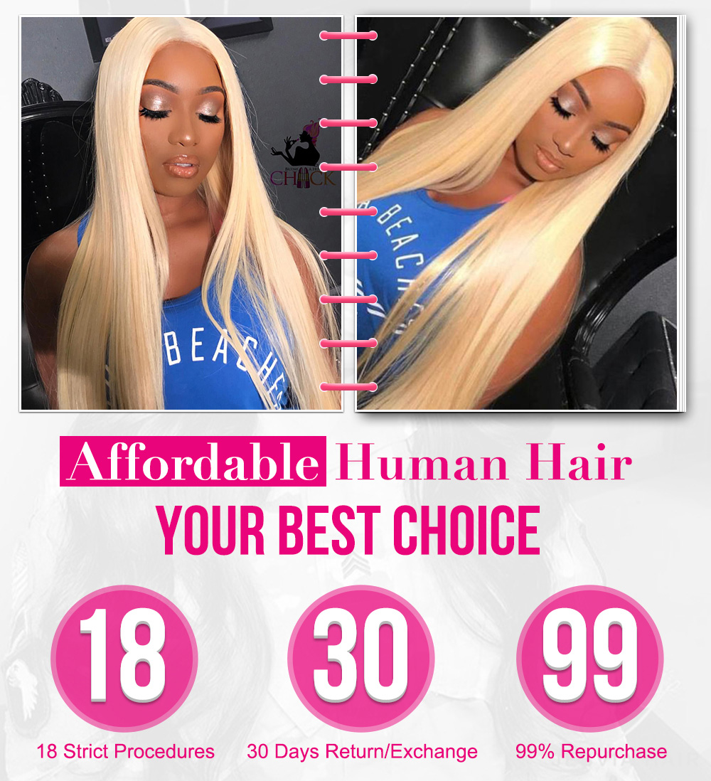 Julia Hair Transparent 13x4 Lace Frontal Blonde Straight Human Hair Wigs Pre Plucked 10A Virgin Human Hair Wig With Baby Hair