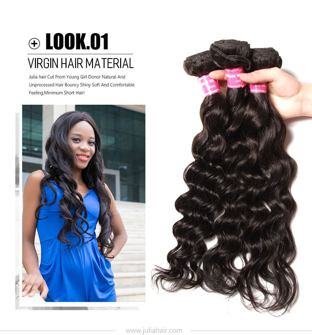 Julia Hair Products 1 Bundle Of Virgin Natural Weave Hair Best