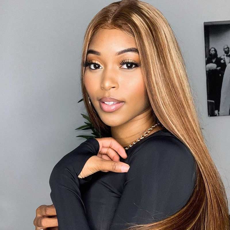 highlight blonde wigs