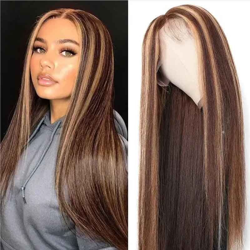 highlight lace wig