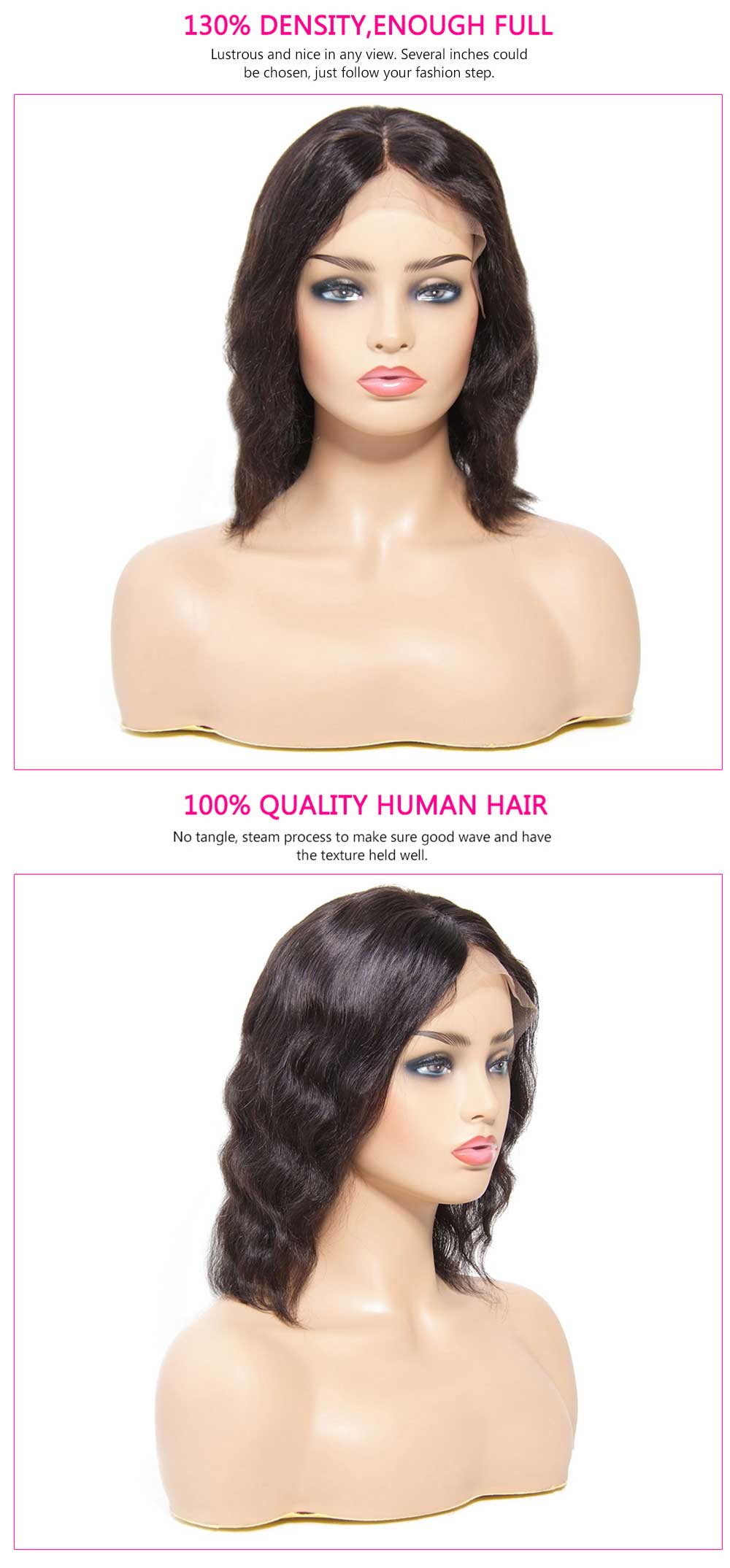 Julia Hair Short Bob Lace Front Wigs Body Wave Human Hair Wig Bob Wigs For Women