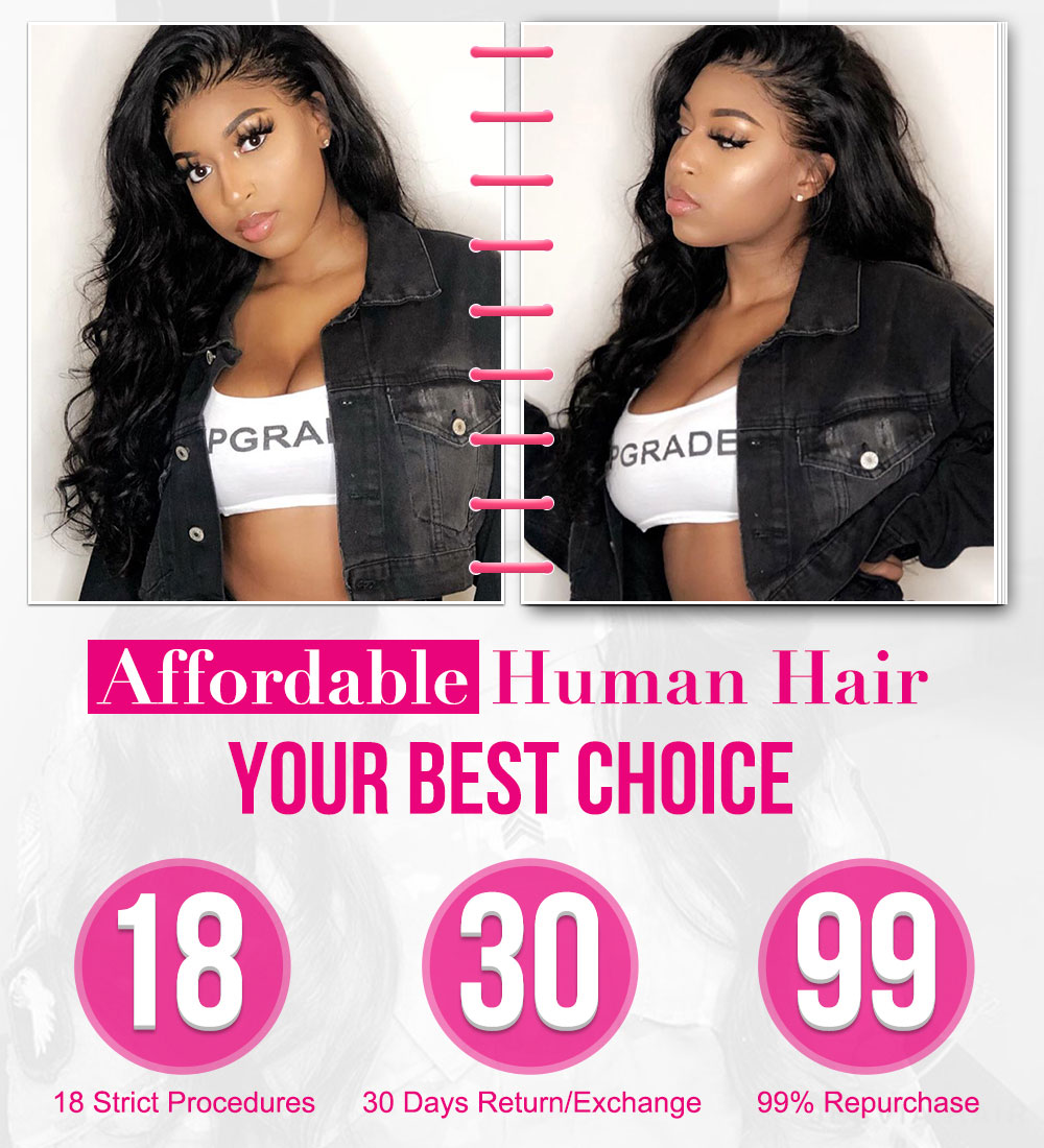 Julia Hair 13X4 Lace Front Wig / 5X5 HD Lace Closure Wigs Body Wave Glueless Wigs 100% Human Hair Undetectable Transparent Lace Wigs Pre Plucked With Baby Hair Around