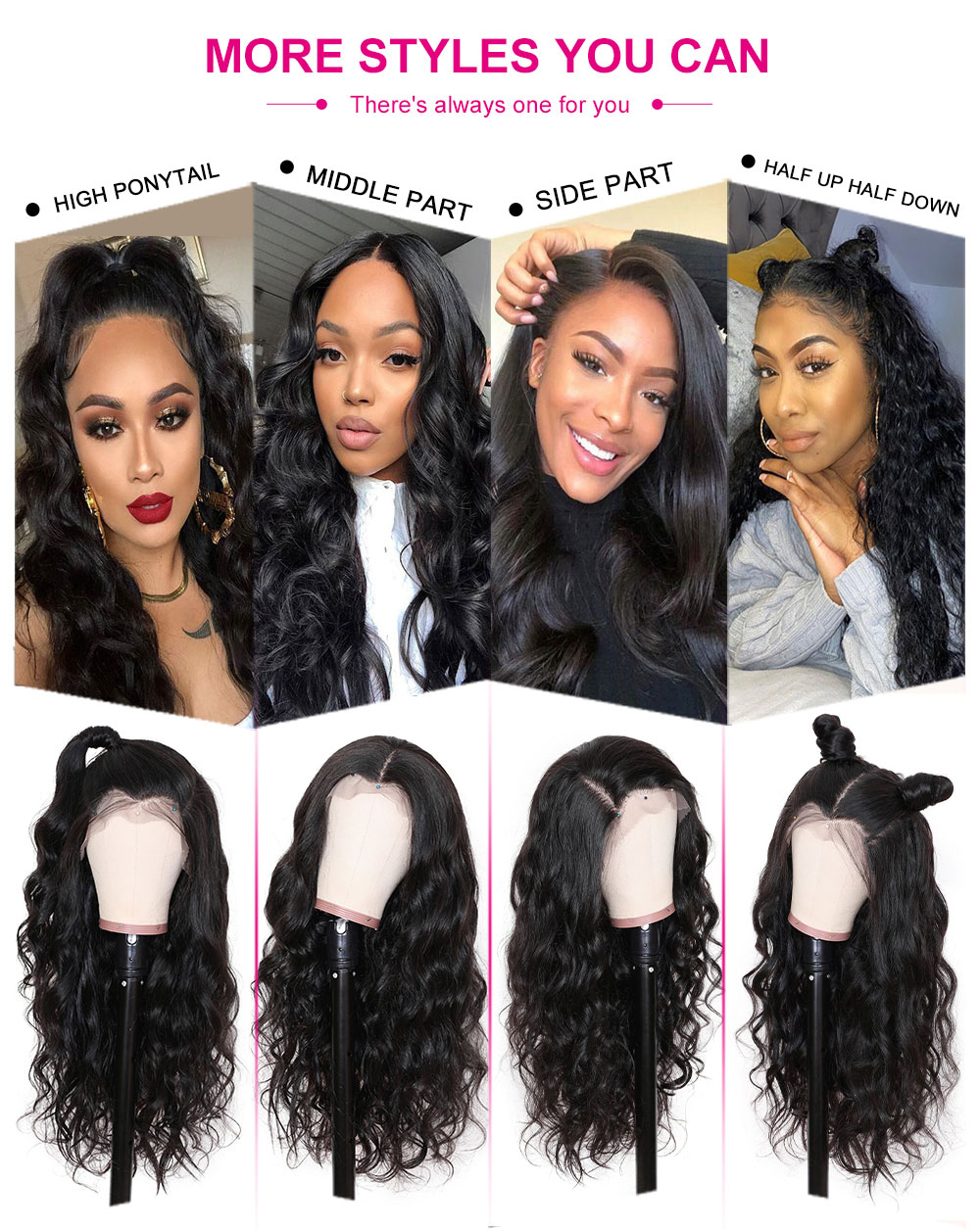 Julia Hair 13X4 Lace Front Wig / 5X5 HD Lace Closure Wigs Body Wave Glueless Wigs 100% Human Hair Undetectable Transparent Lace Wigs Pre Plucked With Baby Hair Around